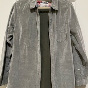 Tommy Bahama Women’s Olive Green Corduroy Shirt Jacket (S)